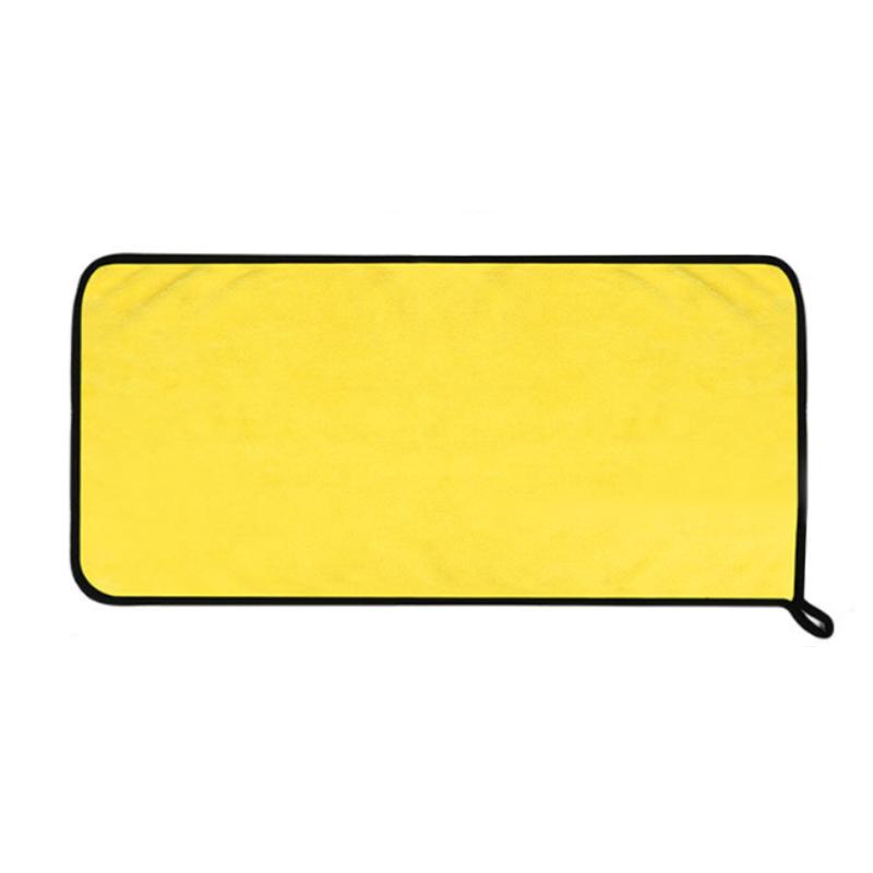 SEAMETAL 400GSM 100*50см Коралловый флис Полотенце для мойки автомобиля Супервпитывающее Мягкое Полотенце для чистки автомобиля Тряпка для протирки Уход за автомобилем