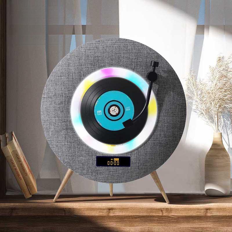 Портативная Bluetooth-колонка, проигрыватель CD-дисков, светодиодный дисплей, большая батарея 4000 мАч, Bluetooth 5.3, двойной динамик, качество звука HIFI