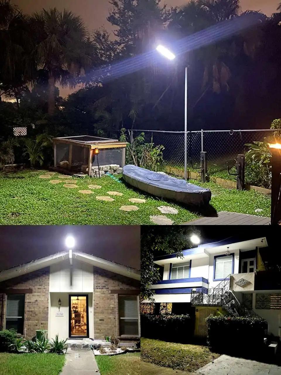 Powerful Outdoor Solar Lamp Outdoor Light Solar Sensor Movement LED External Solar Lamp Waterproof Street Lights On Solar Panels