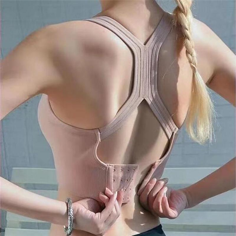Women Sports Bra Push Up Crop Top Female Workout Fitness Gym Tank Top Running Yoga Braletter Athletic Sportswear