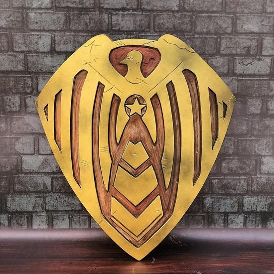 The "Soldier Boy" Wooden Shield Superhero Roleplay Shield Comic Cosplay Shield Replica Best For Gift