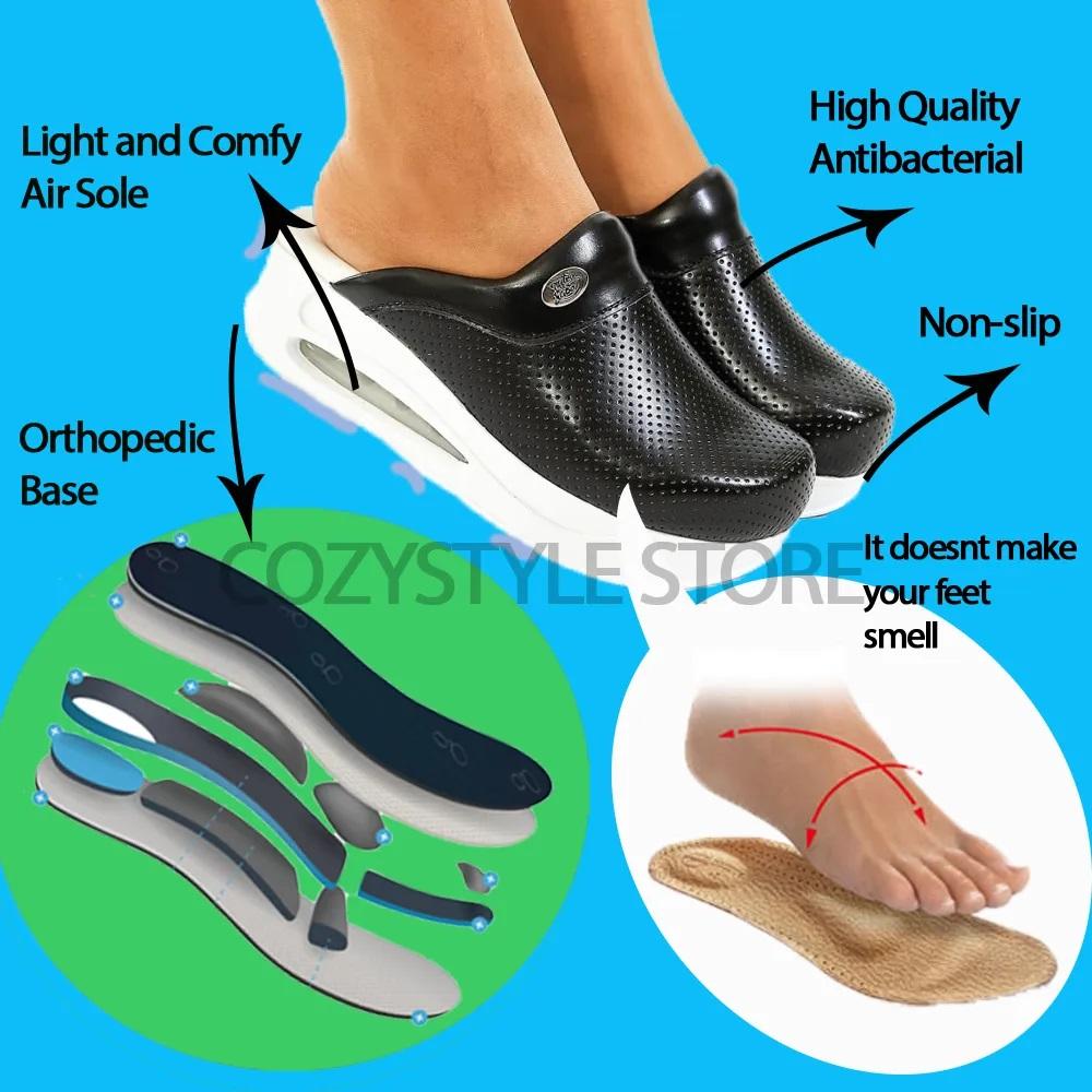 Women Medical Clogs Sabo Hospital Shoes Non-Slip Slipper Nurse Doctor Midwife Surgical Sandals
