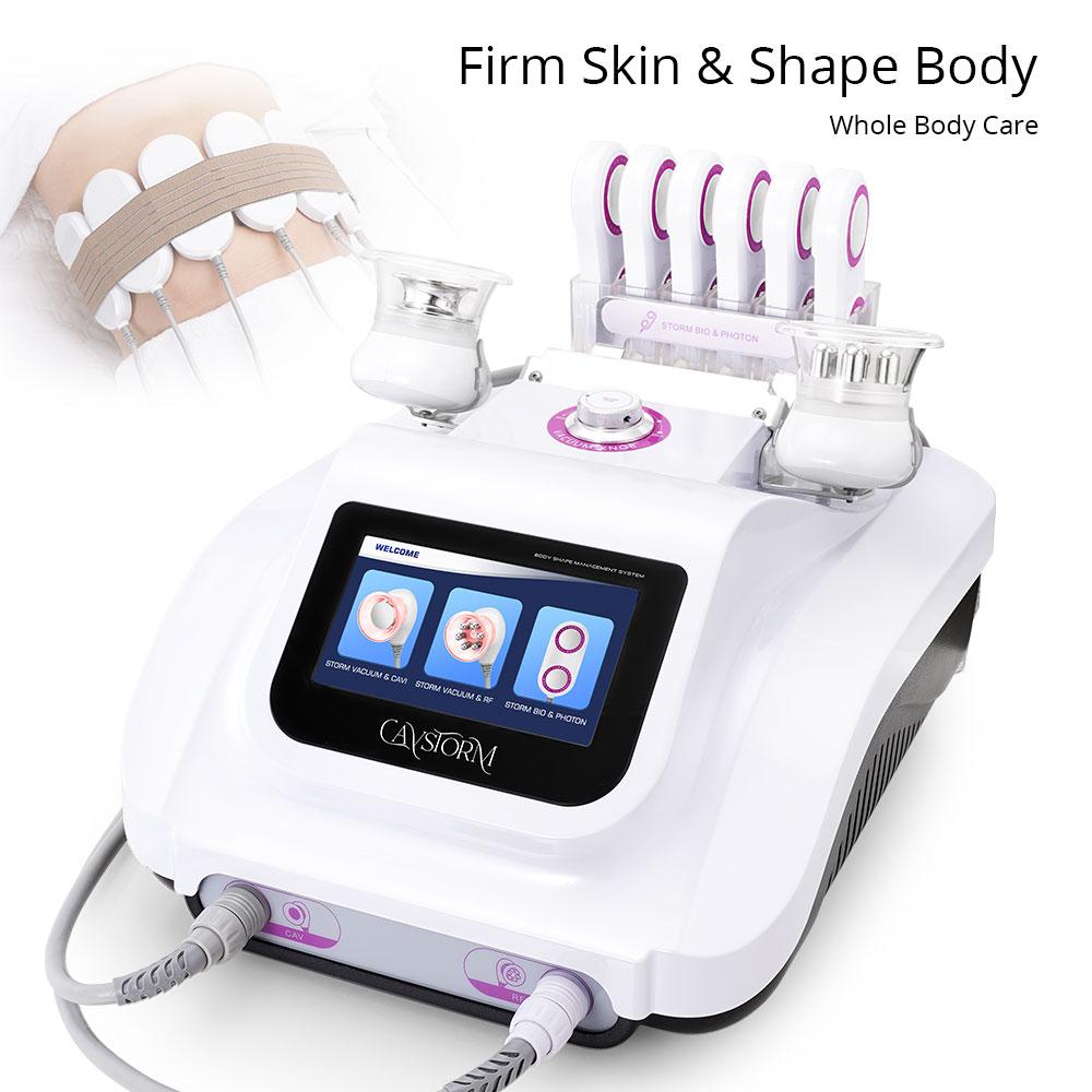 CaVstorm 40K Ультразвуковая кавитация 3.0 Вакуумная машина для похудения тела RF Photon Уход за кожей