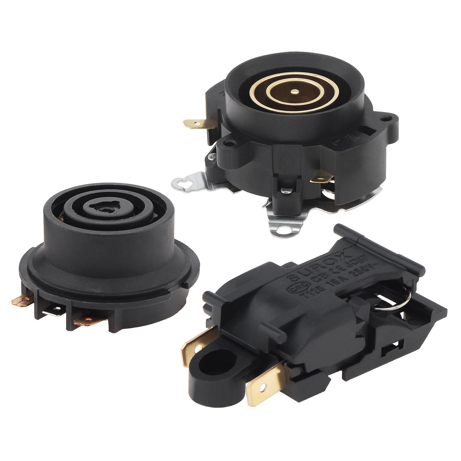 Набор разъемов термостата электрочайника с функциями безопасности