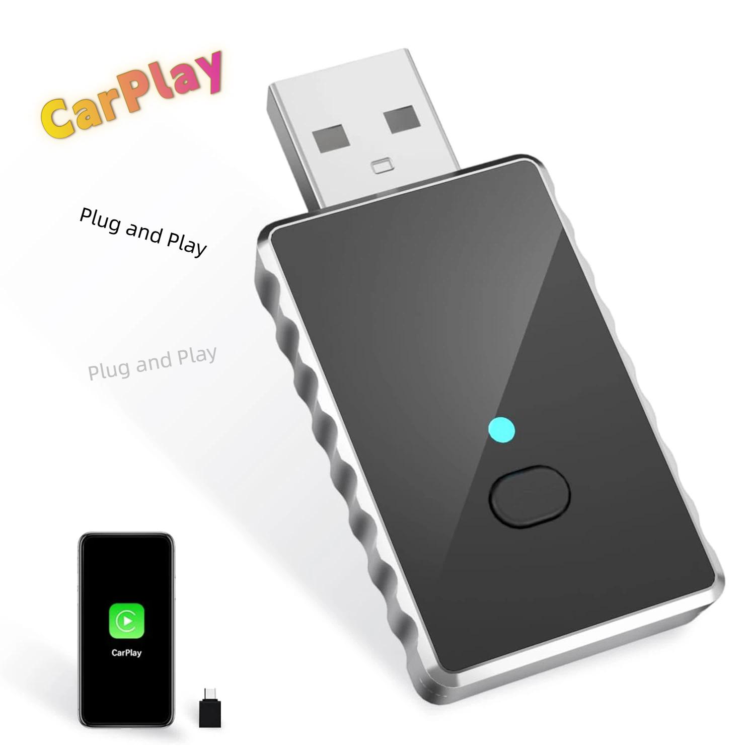 Многофункциональный адаптер CarPlay, Проводной в беспроводной преобразователь CarPlay, Конвертер подключения автомобиля к телефону