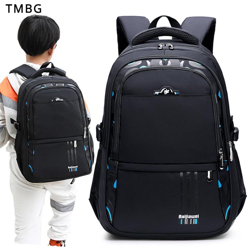 Fashion Trendy Oxford Waterproof School Bags Middle School Student Backpack Youth Campus Satchel Leisure Travel Bag