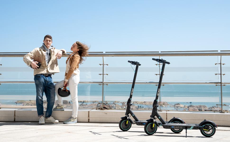 RCB Trottinette Électrique 500W – 8,5" Pneus Solides – 25 km/h – Autonomie 23-30 km – App RCB