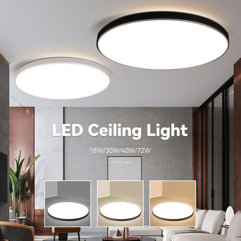 Surface Mount Led Ceiling Light 220V 26CM 33CM 40CM Big Size Ceiling Lamp for Living Room Bedroom Kitchen