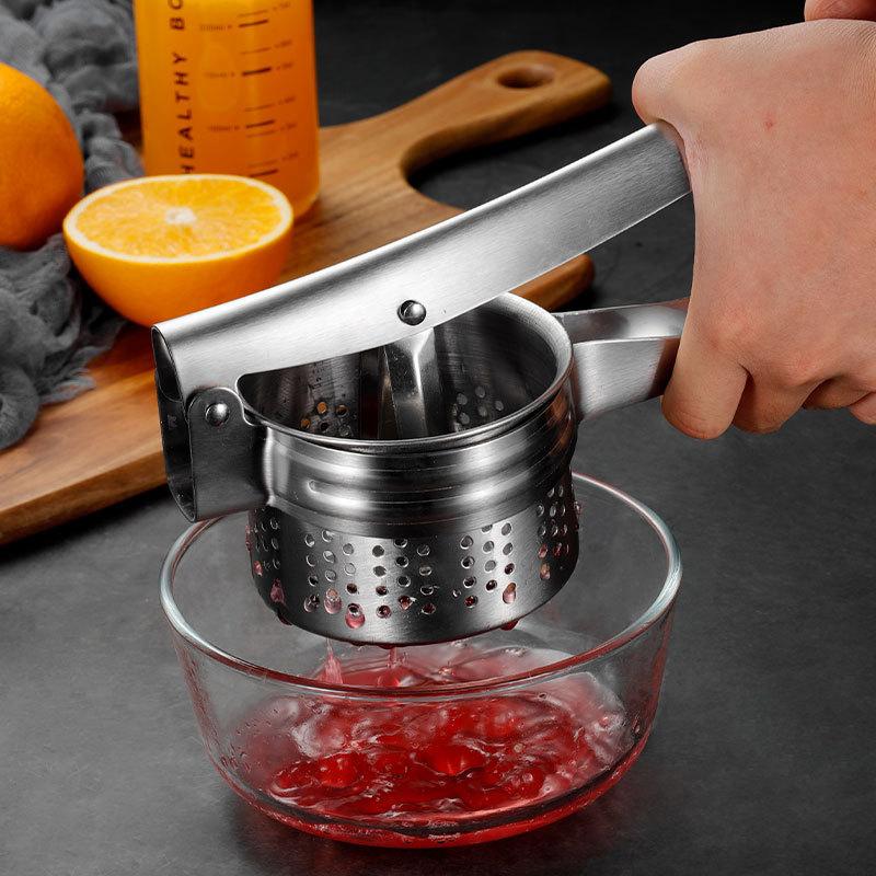 Potato Masher and Ricer Manual Juicer Squeezer Press Baby Food Supplement Machine Multifunctional Kitchen Tools