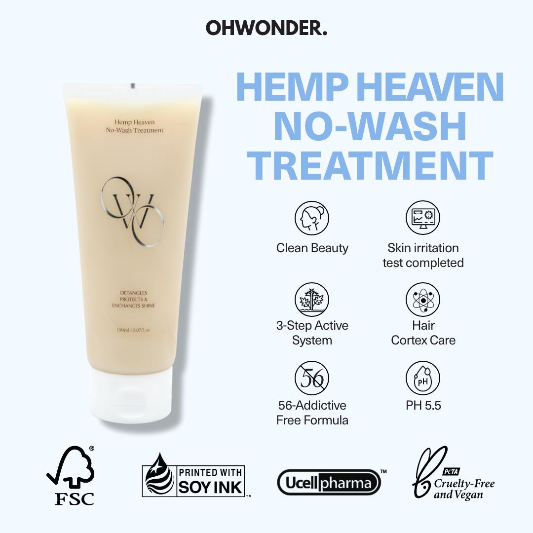 [OHWONDER.] Несмываемое средство Hemp Heaven