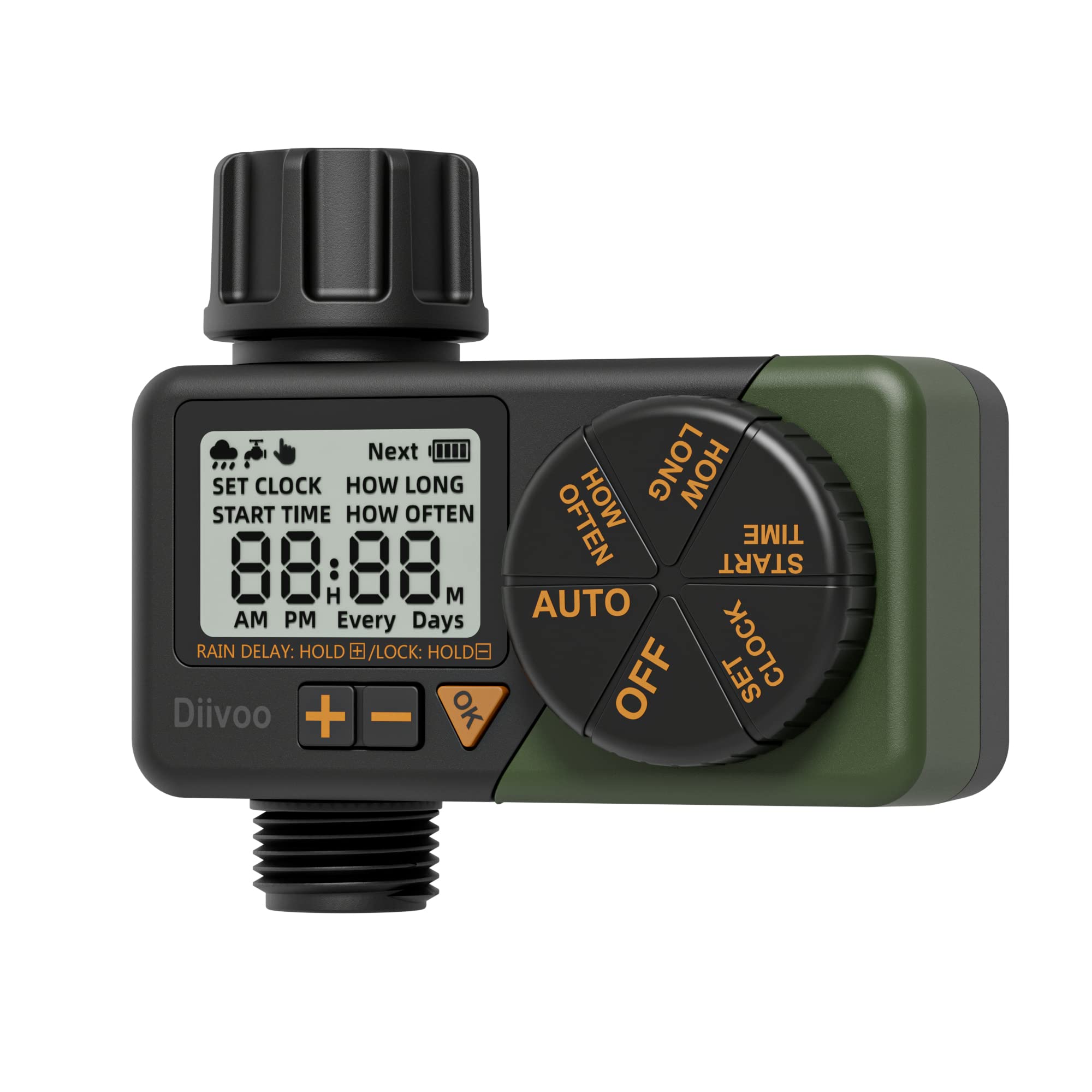 Программируемый контроллер спринклера для водяного шланга, 1/2/3 зоны, кран для капельного орошения