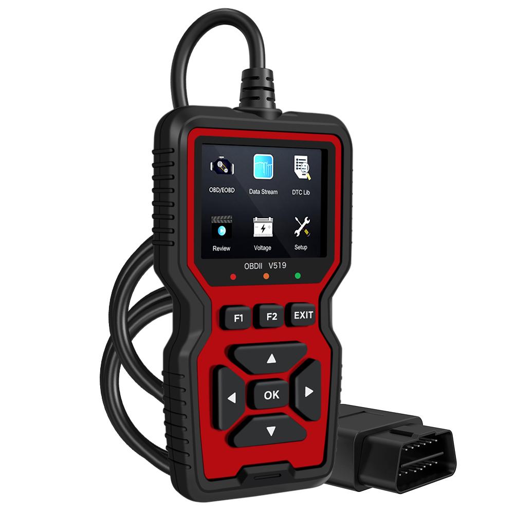 Данные для чтения неисправностей двигателя V519 Elm327 Считыватель кодов Автомобильный прибор для диагностики неисправностей Сканер OBD2