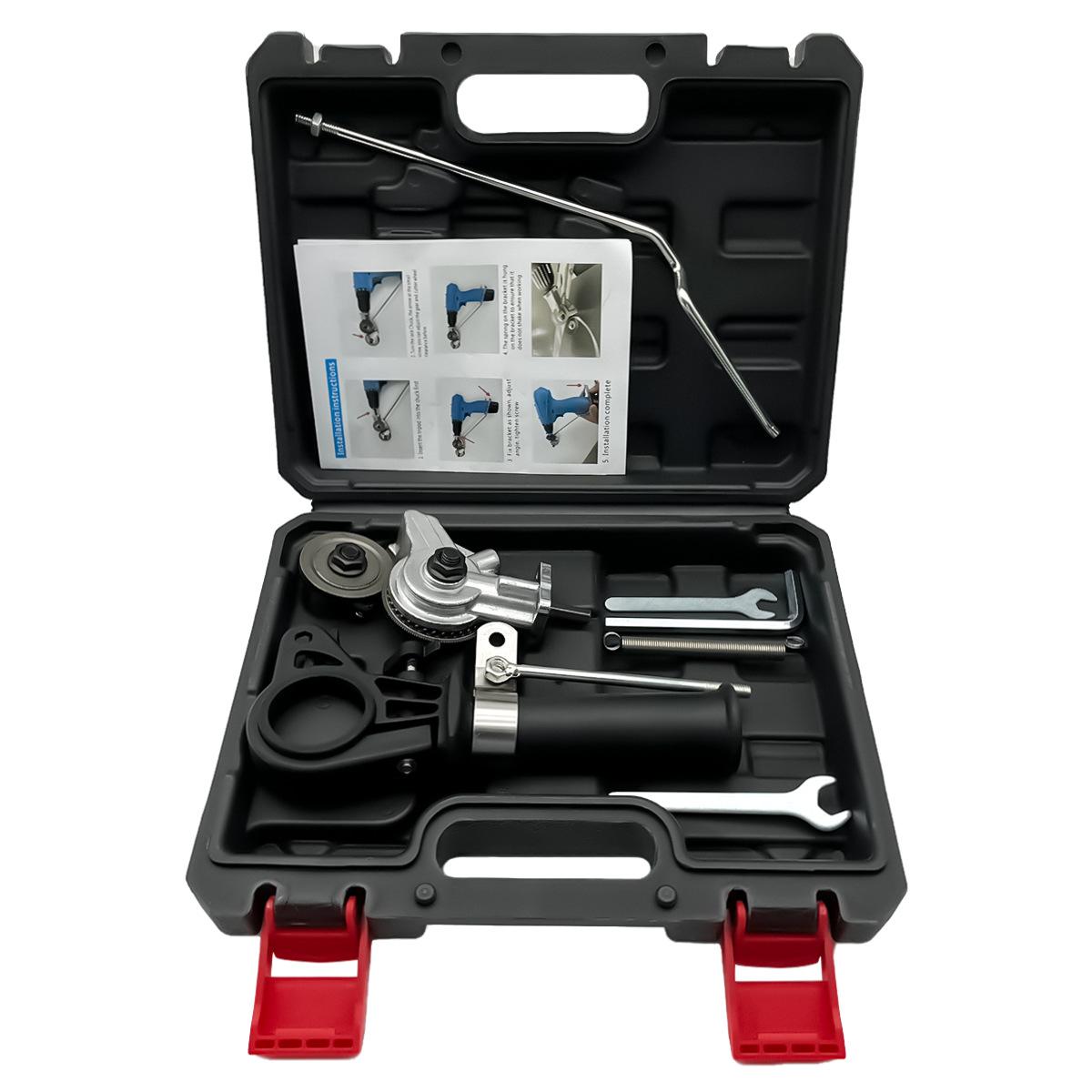 Электрическая дрель для резки листов Электрические ножницы для жести Ножницы для железа Резак для листового металла Модификация электрической дрели