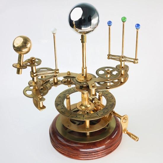 45.72 Cm Solar System Model Fully Functional Tellurion Celestial Gift for Astro Lovers Orrery Gift