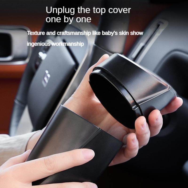 Новый автомобильный мусорный бак, многофункциональный мусорный бак двойного назначения в автомобиле и домашнем мини-автомобильном мусорном баке