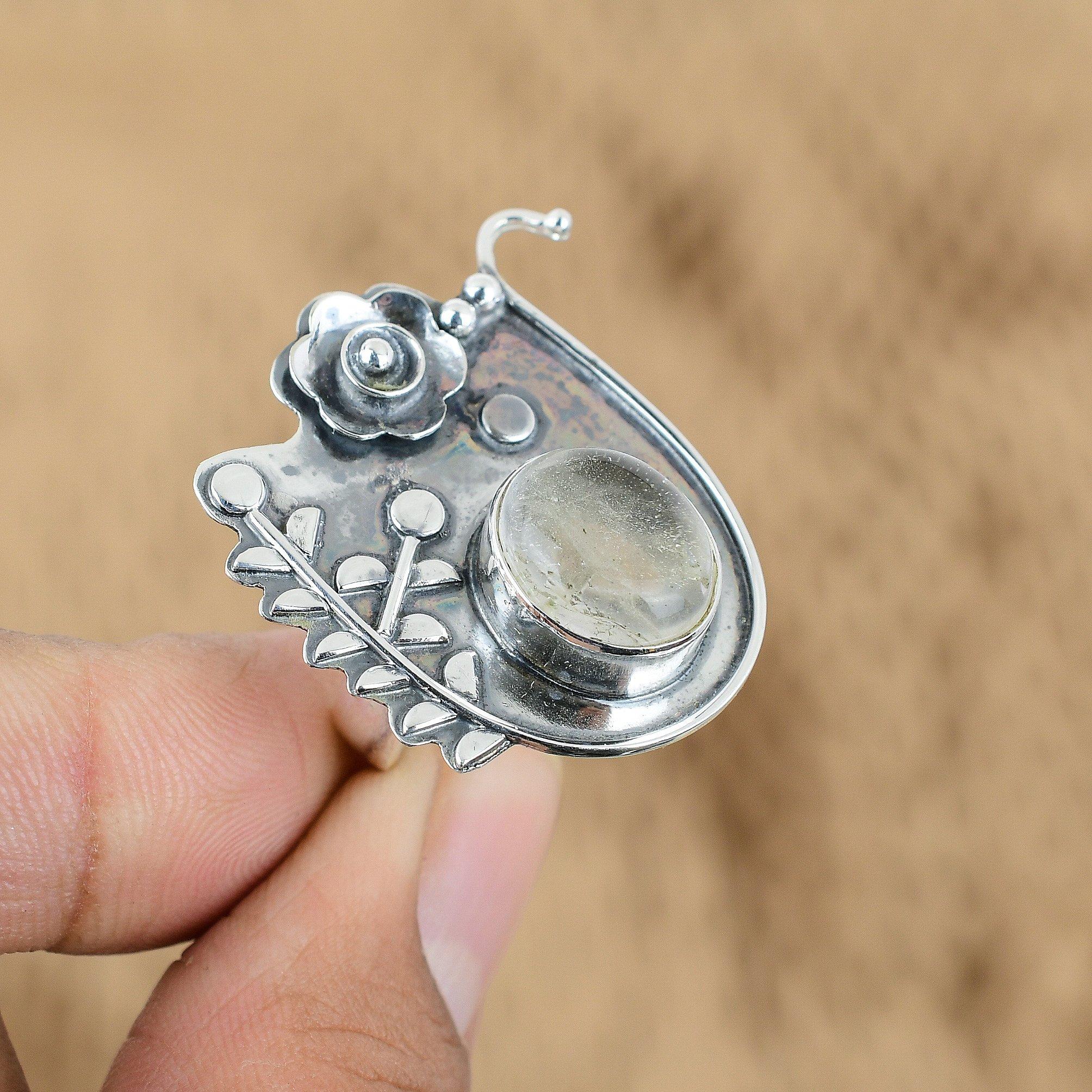 Лунный камень Драгоценный камень Стерлинговое серебро Обещание День рождения Цветок Свадьба Дочь Кольцо