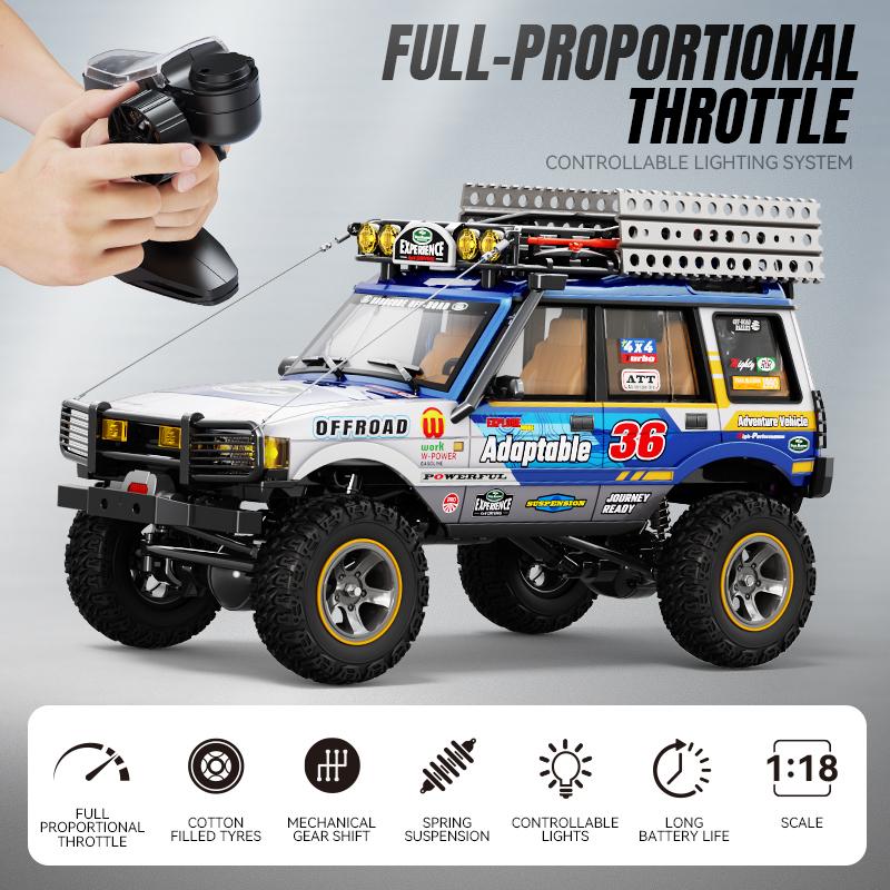 Новый LR1801 2.4G 1:18 RC Автомобиль Вездеход 4WD Полностью Пропорциональный Режим RC Симуляция Преодоление Препятствий Внедорожник Автомобиль с Дистанционным Управлением Игрушка Подарок для Мальчика