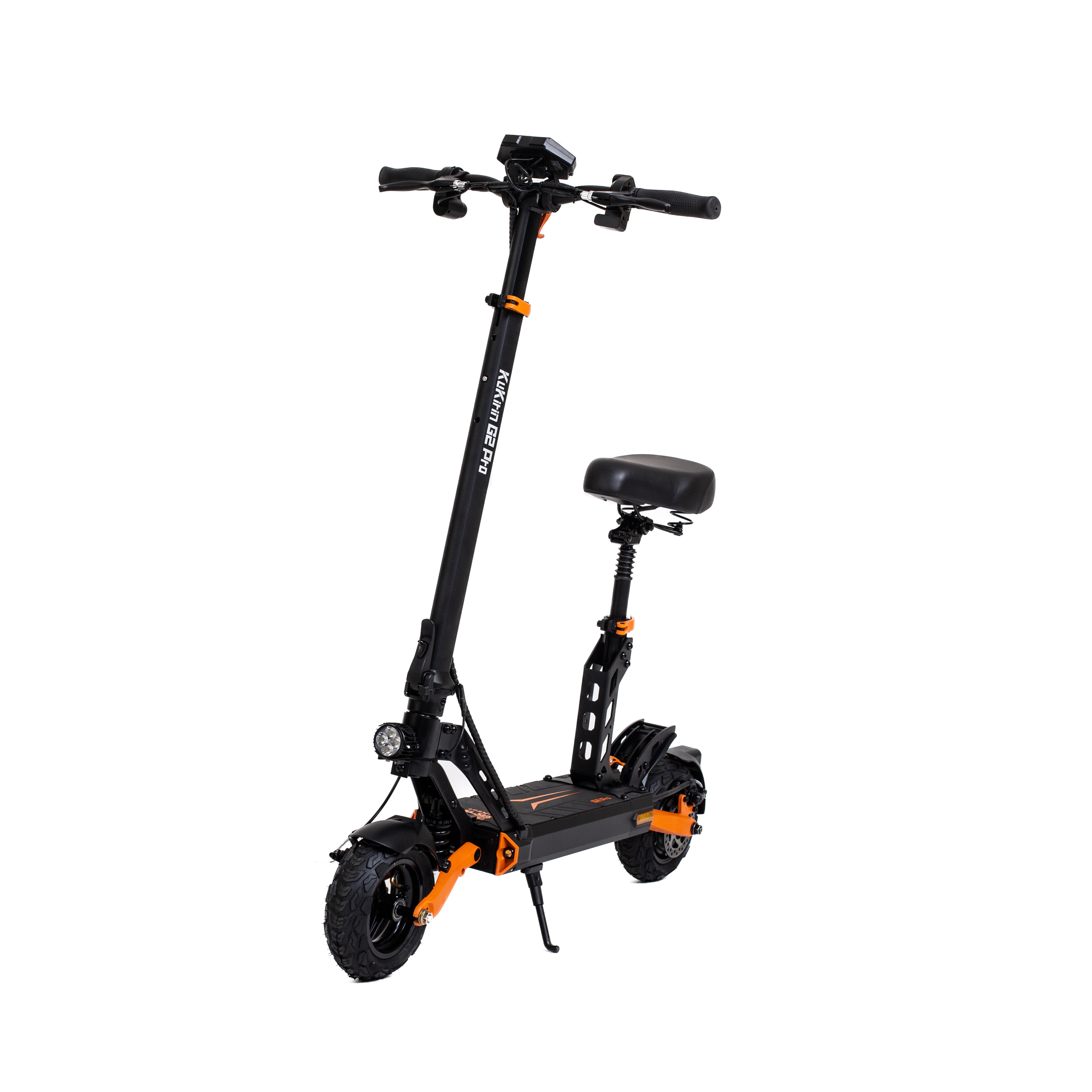 KuKirin G2 Pro Outdoor Multi Terrain Electric Scooter With Seat 500W Motor 48V15.6Ah Battery 9 Inch Vacuum Tires City Commuting Adult Electic Scooter