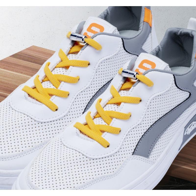 Шнурки без завязывания, Детская автоматическая пряжка для обуви, Без завязывания, Эластичная, Металлическая магнитная пряжка-капсула