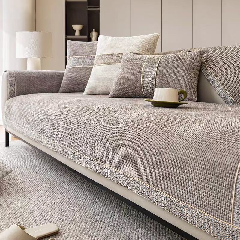 Чехол для дивана из шенилловой ткани Four Seasons Universal, защитный коврик для дивана от царапин домашних животных для ковров в гостиной