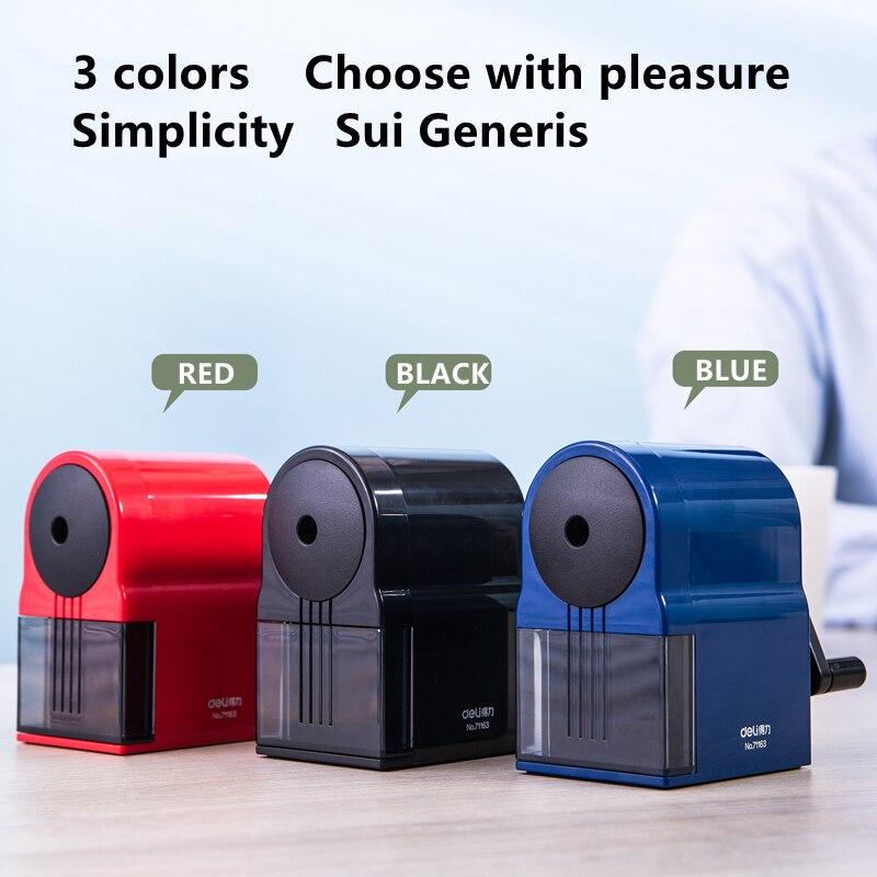 Rotary Pencil Sharpener Adjustable For Pencils Colored Pencil Cutter Hand Crank Knife Pencil Sharpener Stationery Supplies