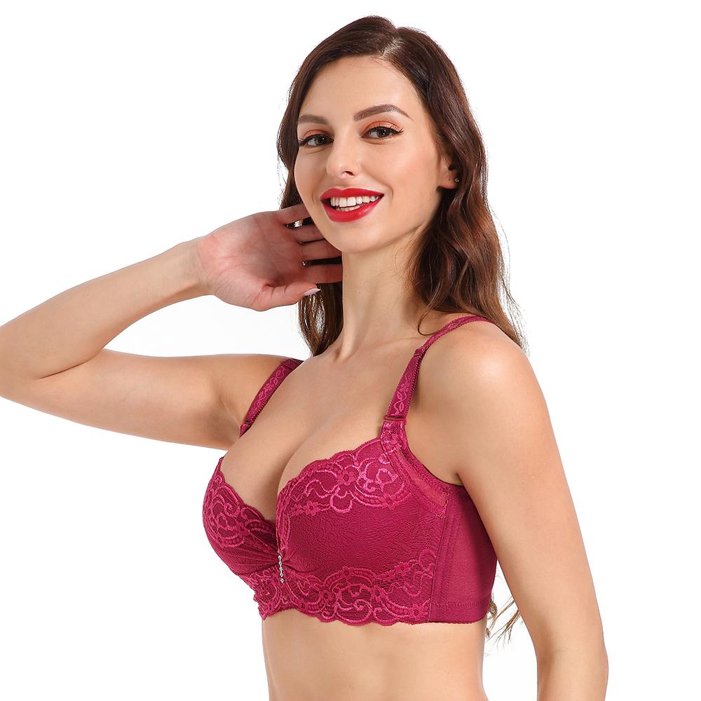 Lady Lace Bra Lingerie Underwear Push-Up Padded Underwire Sexy Brassiere Push Up Bras