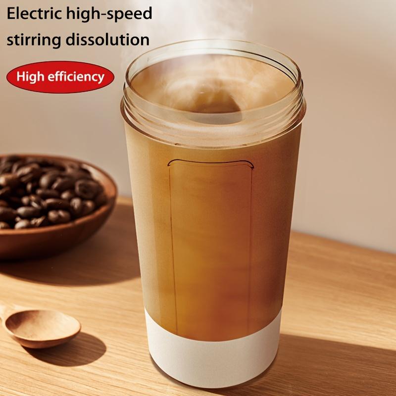 400ml Portable Electric Mixing Cup,Automatic Self-Stirring Mug with Rotating Design for Hot Beverages for Indoor,Outdoor, Travel, Camping,Office