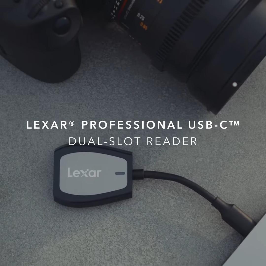 Lexar Кардридер Оригинальный Micro USB 3.2 Type C на SD Micro SD TF Адаптер Аксессуары OTG Кардридер Smart Memory SD Card Reader Двухслотовый Ридер