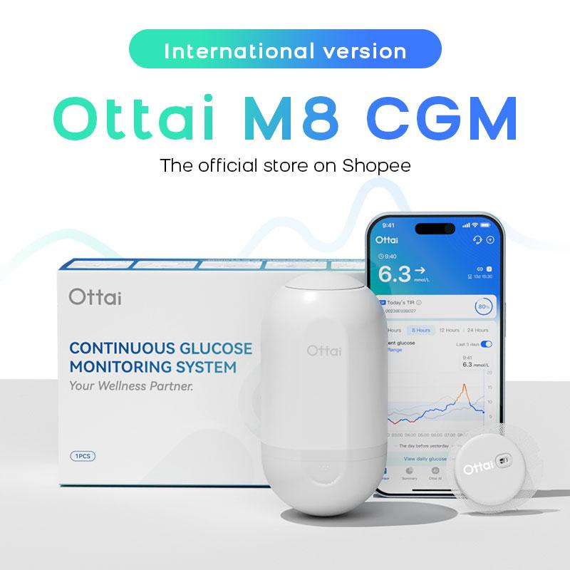 Система непрерывного мониторинга глюкозы (CGM) | Носимый сенсор на 14 дней | Трекер уровня сахара в крови в реальном времени для управления диабетом