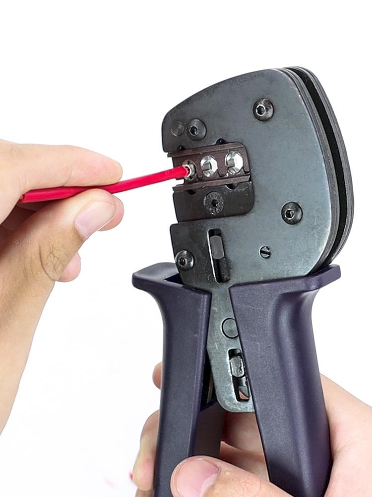 New Energy /Heavy-duty Starter Terminal Crimping Pliers YEP-4610 6-10mm²/11-7AWG Vertical Crimping Electrical YEFYM Tools