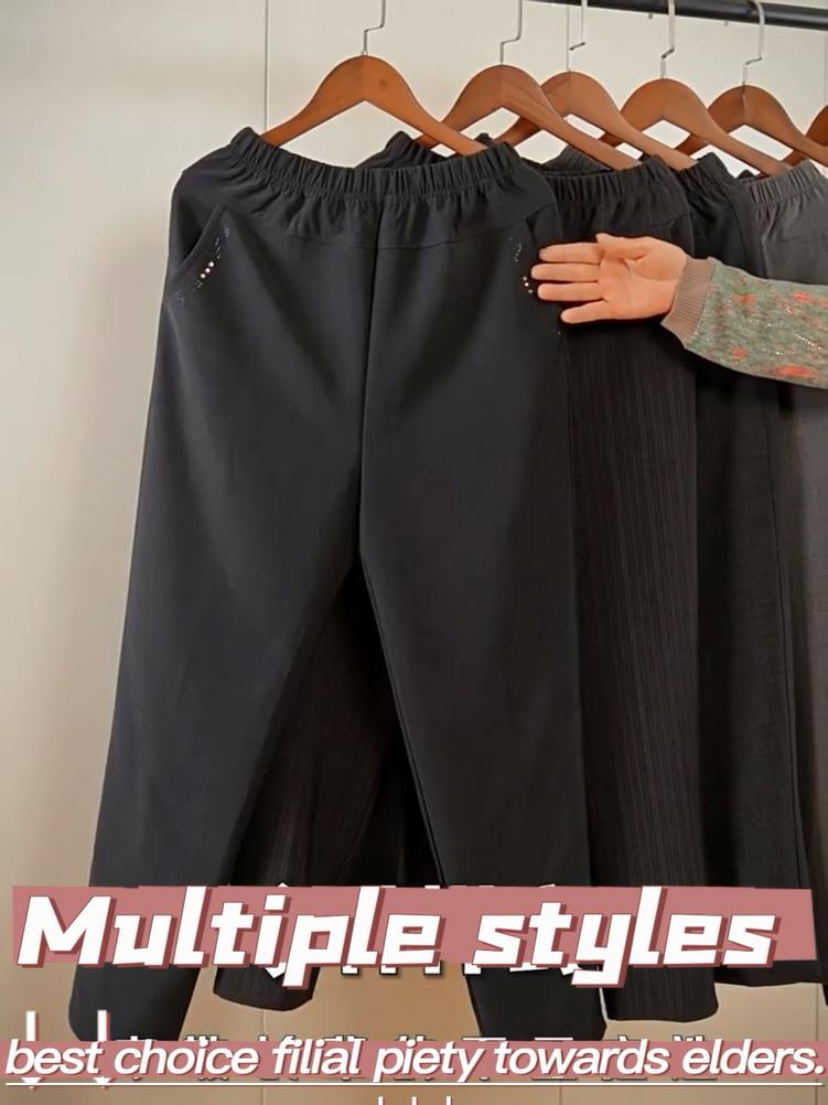 XL-8XL Oversize Casual Pants Women Long Loose Pants Hight Waist Womens New Spring/autumn Trousers Female Stretch Pants