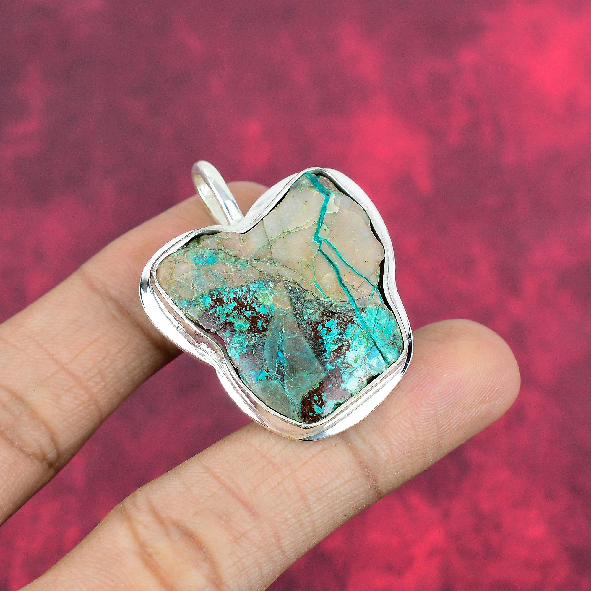 Подвеска из осадка, ювелирные изделия из цельного серебра 925 пробы с драгоценными камнями, подвеска ручной работы, на День благодарения