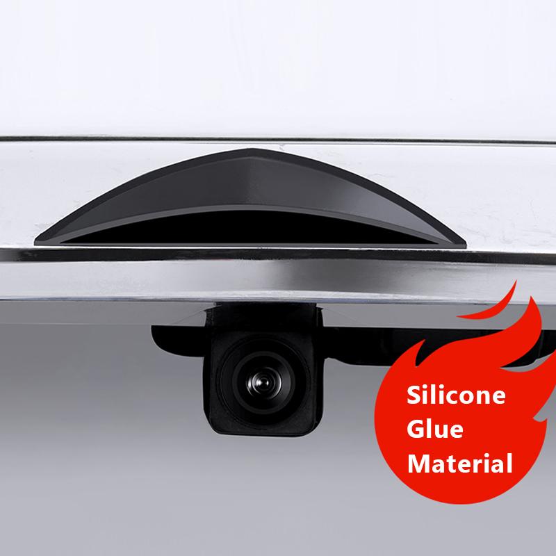 SEAMETAL Автомобильная камера заднего вида HD Камера заднего вида Дождевик Силиконовый Всепогодный Водонепроницаемый Защитный козырек для камеры заднего вида Легкая установка