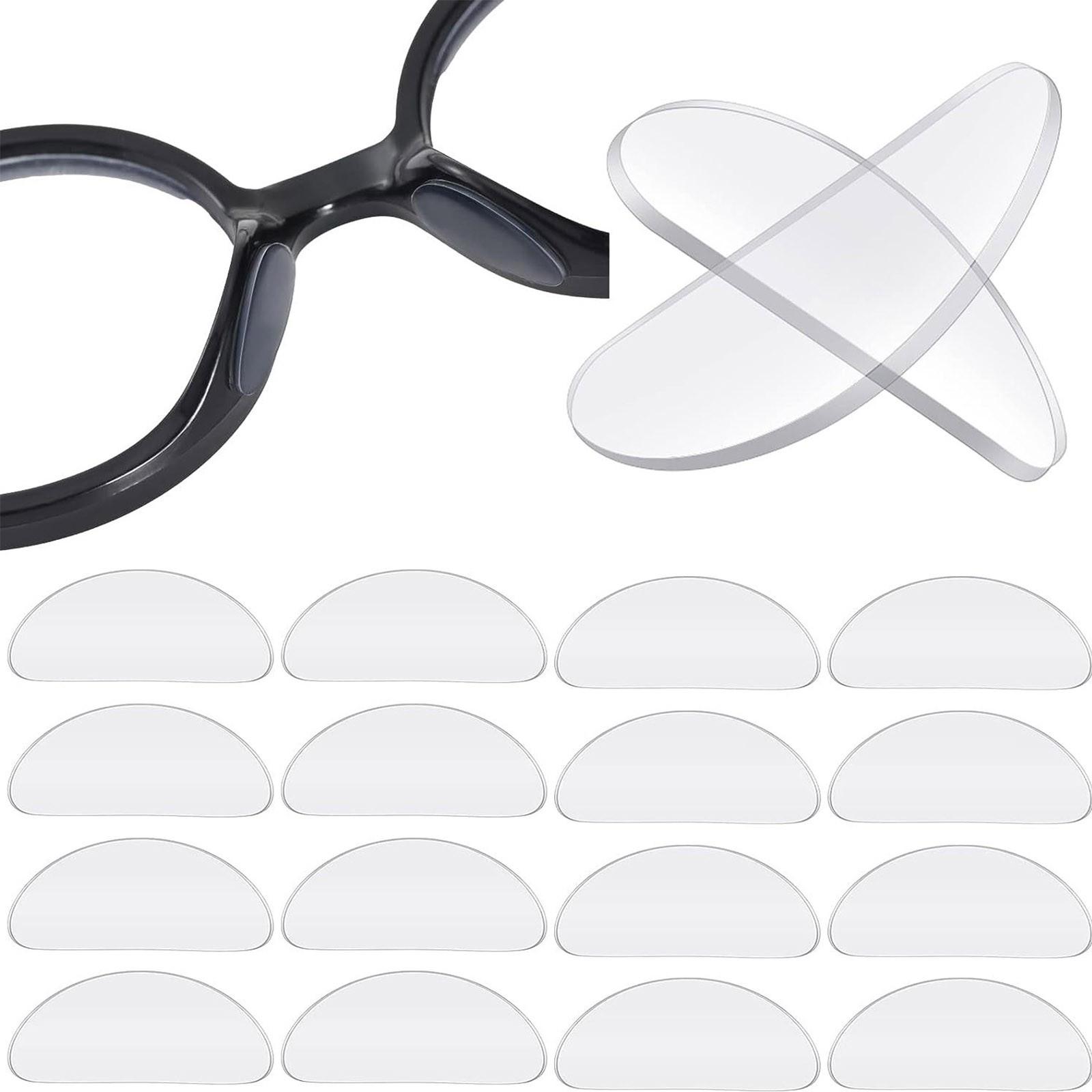 Non-Slip Glasses Nose Pads Invisible Soft Silicone Self Adhesive Nose Pads Glasses Nose Holder Sticker Pad Eyewear Accessories