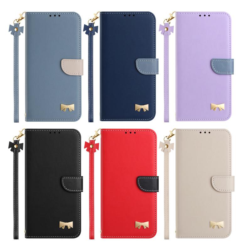 Чехол для телефона Samsung Galaxy A06 A16 A26 A36 A56 A07 A17 A15 A25 A35 A55 A04 A14 A24 A34 A54 4G 5G, откидной кожаный кошелек с отделением для карт, защитная крышка