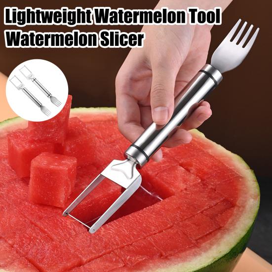 Stainless Steel Windmill Watermelon Cutter Artifact Salad Fruit Slicer Cutter Tool Watermelon Digger Kitchen Accessories Gadgets