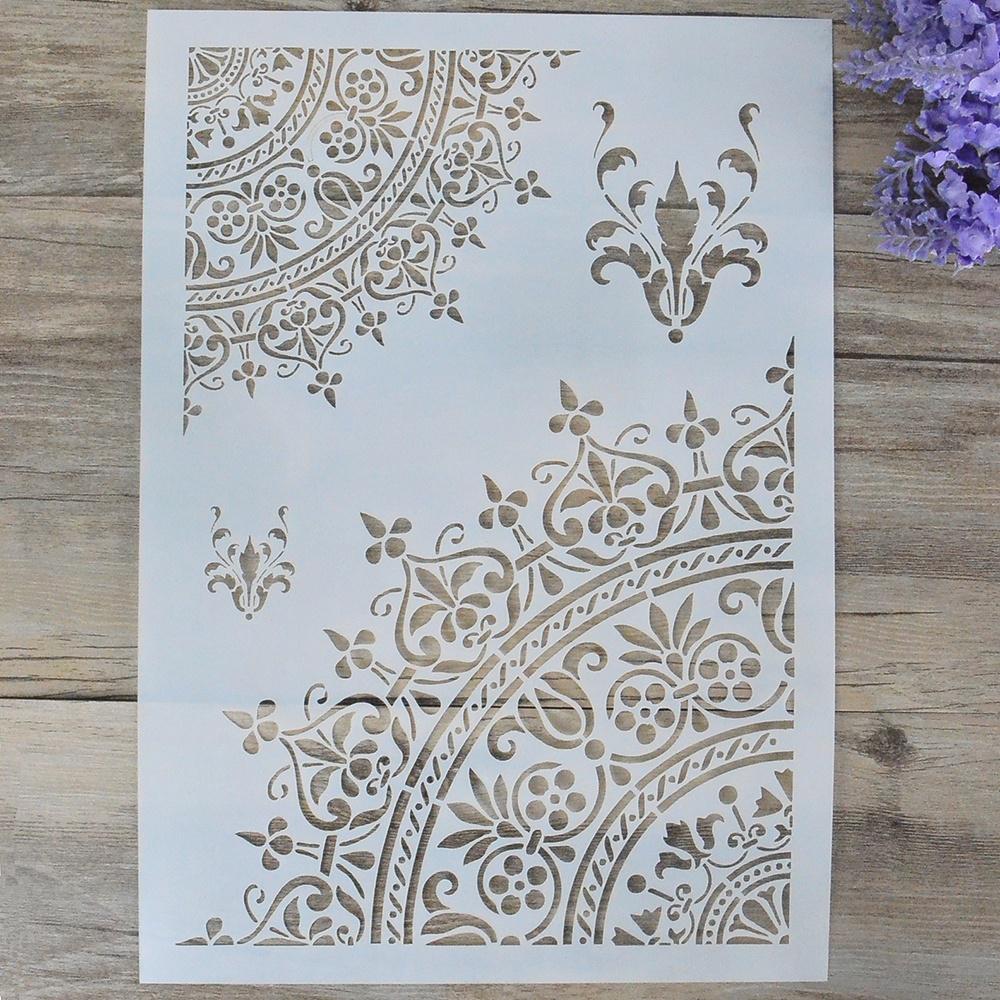 Craft Mandala Stencils For Walls Painting Scrapbooking Stamping Album Decorative Embossing Card