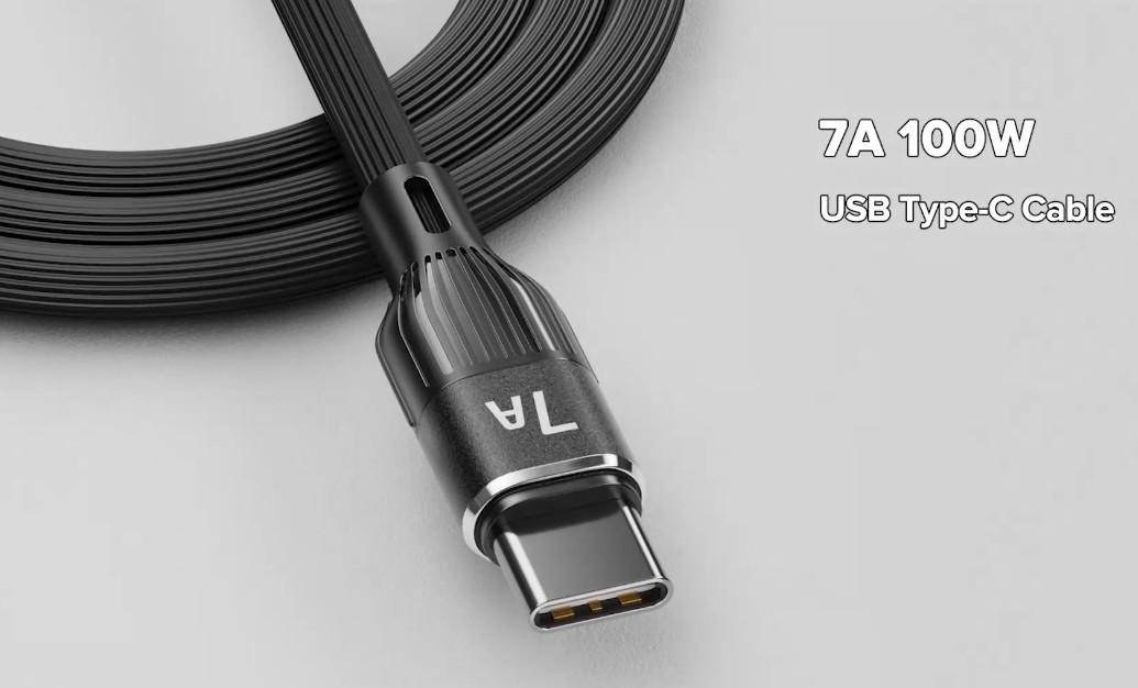 QOOVI 7A USB Type C Кабель для быстрой зарядки Шнур для передачи данных Быстрая зарядка QC3.0 USB-C Зарядное устройство для Xiaomi Samsung Huawei OnePlus Poco F3