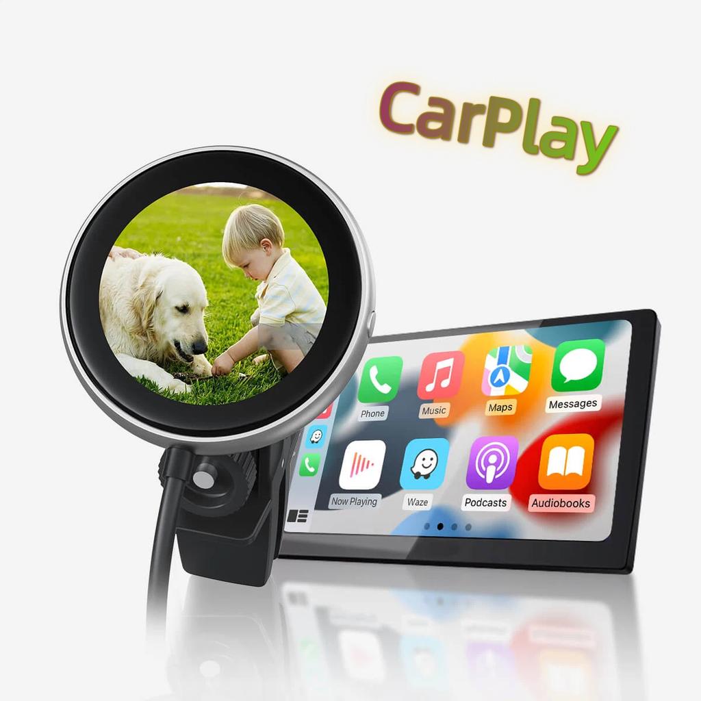 Беспроводной адаптер CarPlay, 2-в-1 зажим-освежитель воздуха для автомобиля, Умный автомобильный электронный аксессуар