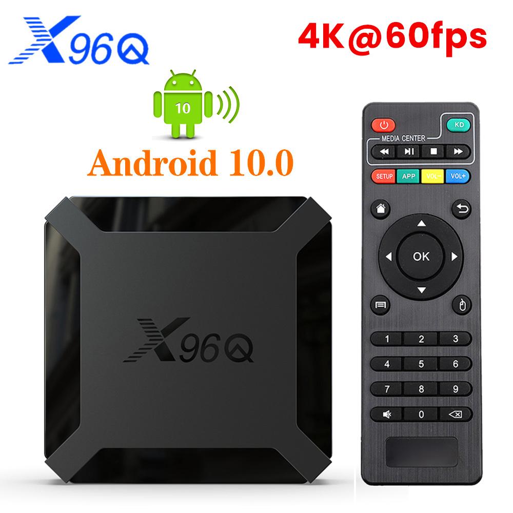 VONTAR X96Q Android 10.0 TV Box Allwinner H313 Quad Core 4K H.265 2.4G Wifi Google Player Youtube X96 Set Top Box