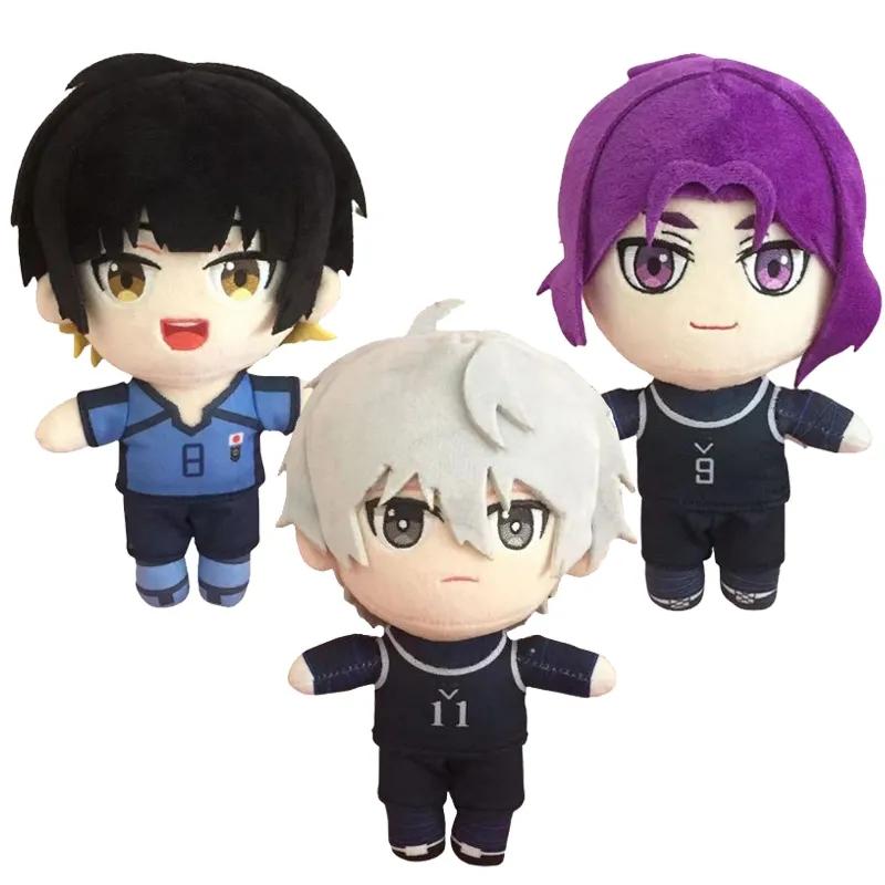 Blue Lock Isagi Yoichi плюшевая кукла Nagi Reo Mikage милая мягкая кукла детская игрушка милая на день рождения