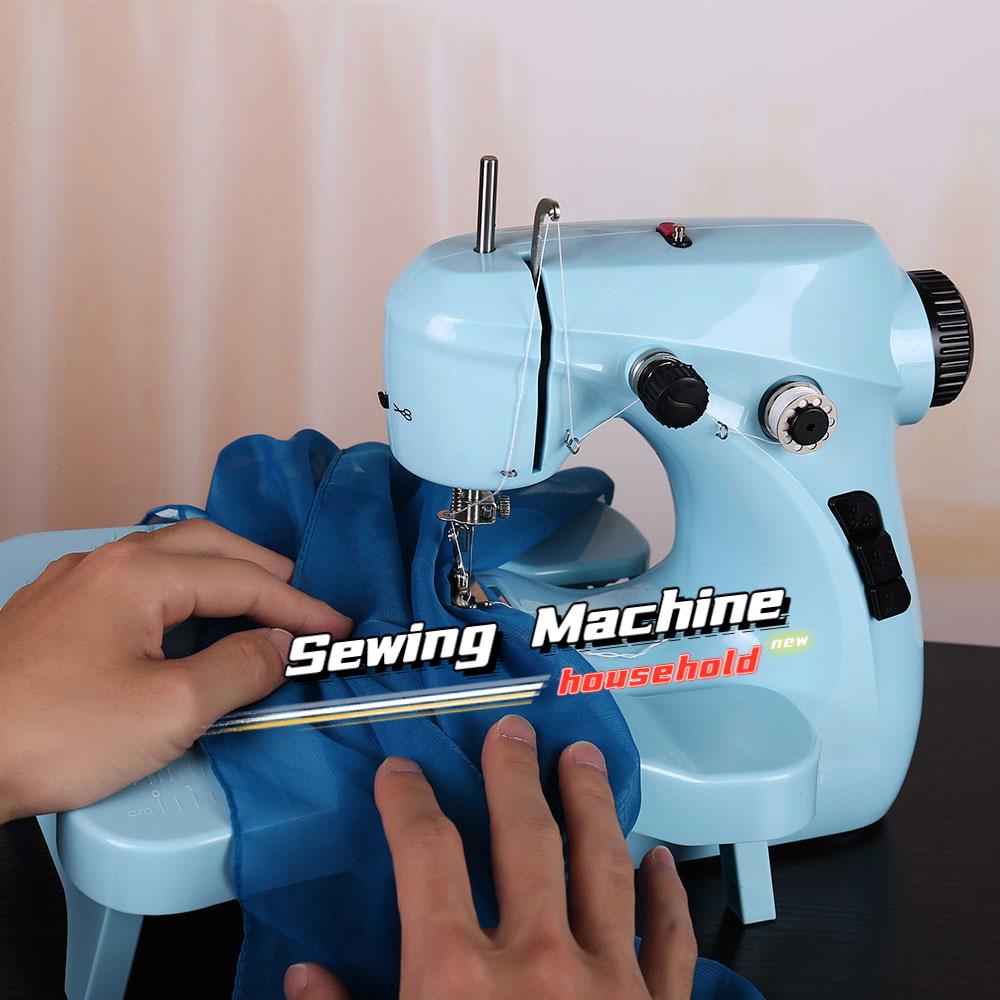 Швейная машина бытовая электрическая с ночником педаль DIY ручная машина для рукоделия