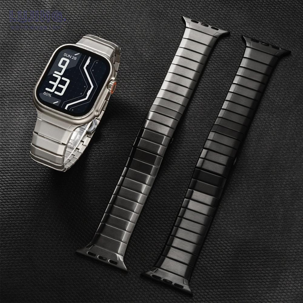 Ремешок из нержавеющей стали для Apple Watch Band Ultra 3/2 49 мм 46 мм 45 мм 44 мм Роскошный браслет для Iwatch Series 11 10 9 8 7 6 SE3 Классический металлический браслет