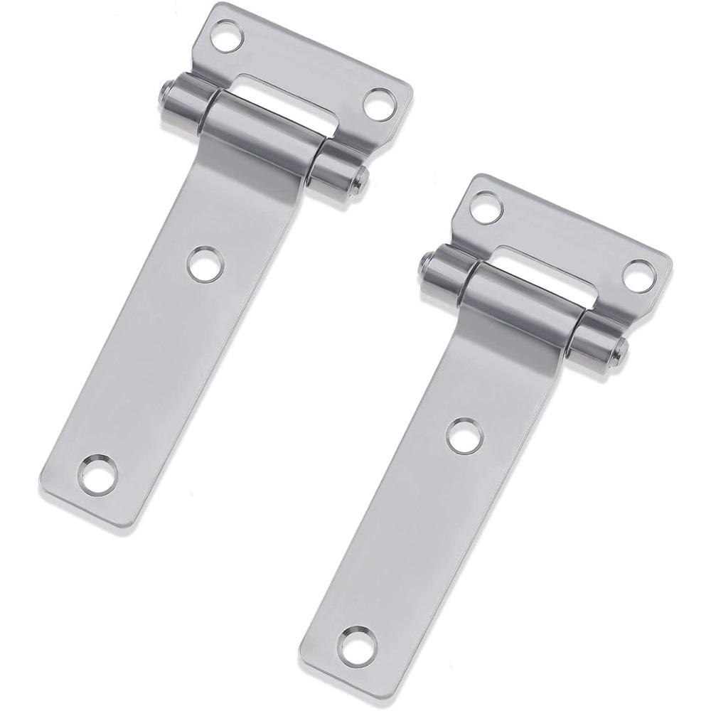 2-Piece Solid Forged 304 Stainless Steel T-Hitch – 135x58mm T-Container Hitch For Trucks, Vans, RVs, Trailers – Highly Polished, Corrosion-Resistant