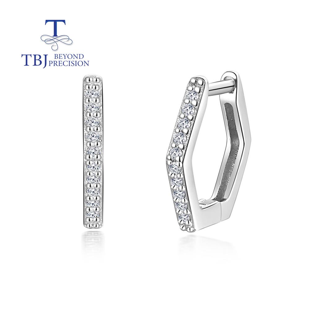 Bolaijewelry Модный дизайн из серебра 925 пробы с бриллиантовыми серьгами женские легкие роскошные элегантные изысканные украшения
