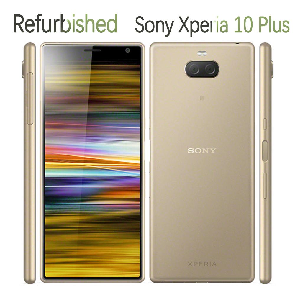 90% New Refurbished Sony Original Sony Xperia 10 Plus I3213 Single SIM I4213 Dual SIM 4G 6GB RAM 64GB ROM Mobile Phone