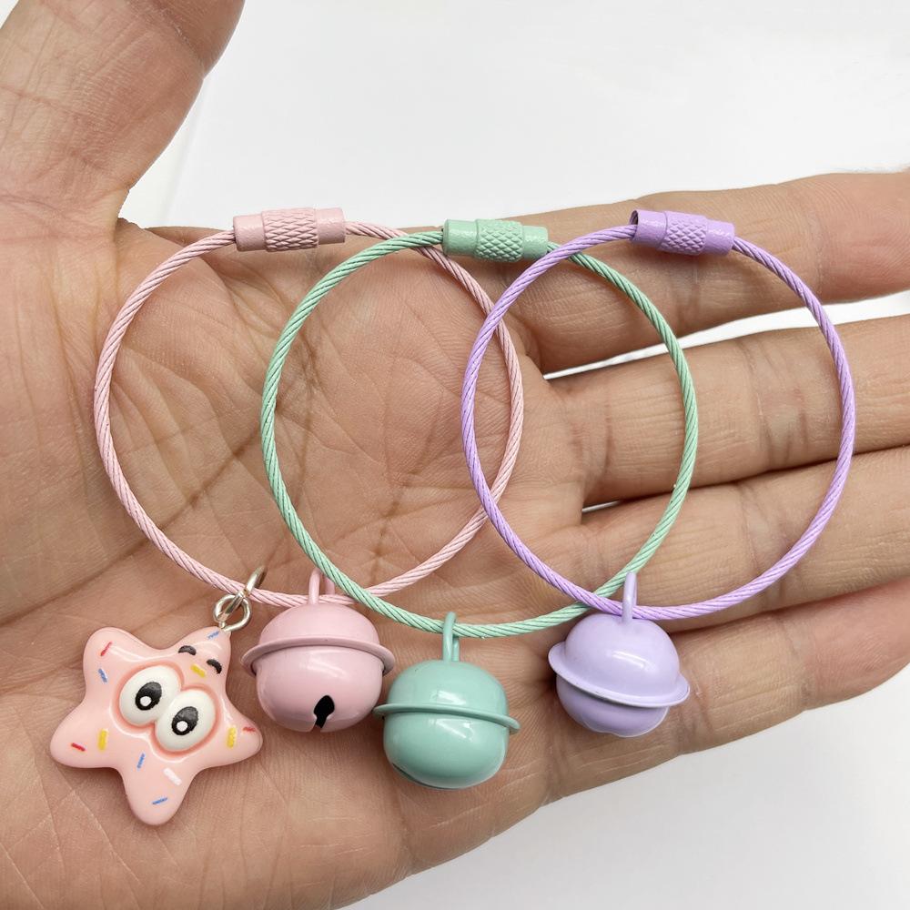 1pcs Colorful Stainless Steel Wire Luggage Tag Clip Durable And Easy To Install Perfect For Travel And Everyday Use