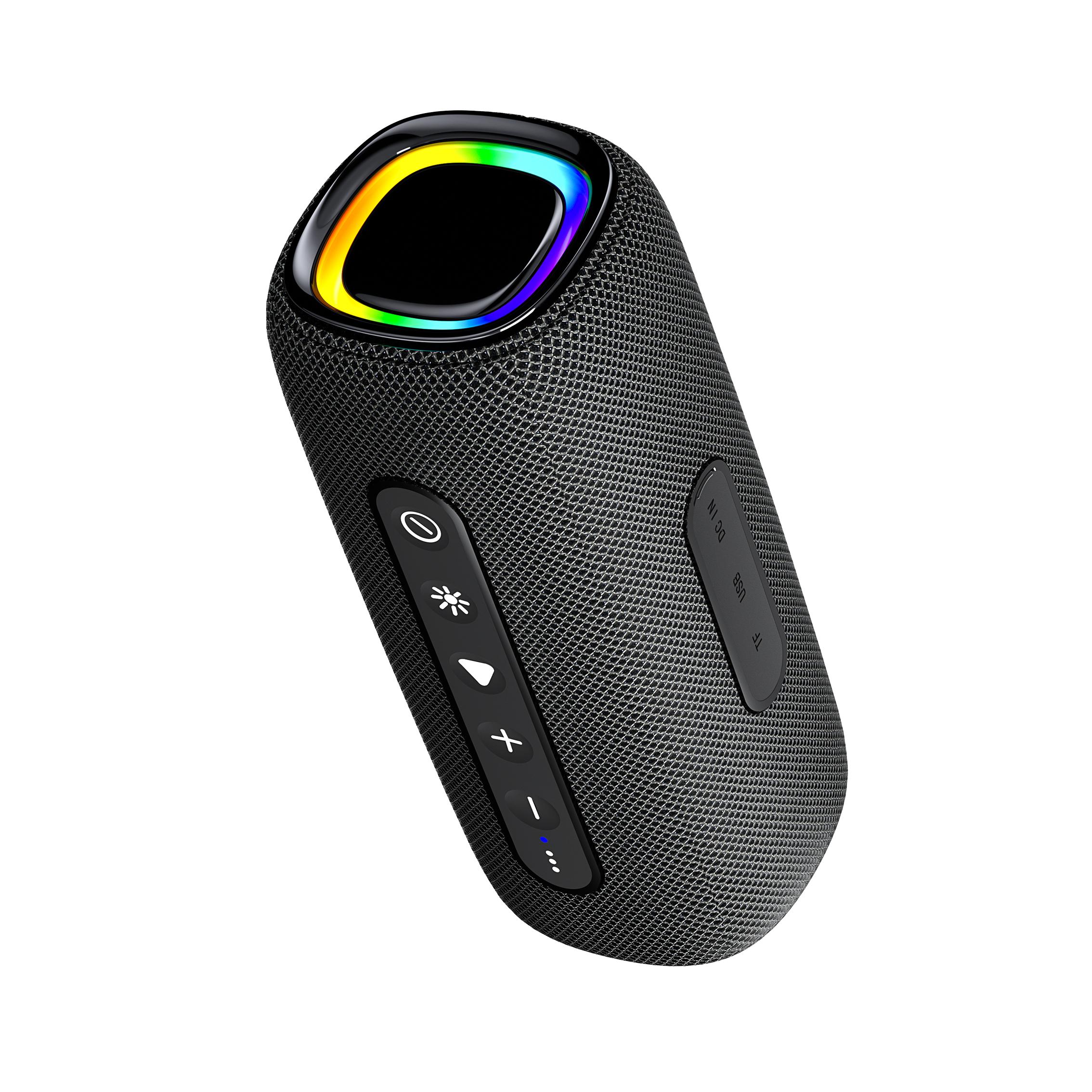 20 Вт Беспроводной Bluetooth-динамик EBS608 Hifi Бумбокс Bluetooth 5.3 Мощные Басы RGB Светодиодная Подсветка Карта TF USB-накопитель Воспроизведение Длительное Время Воспроизведения для Музыки