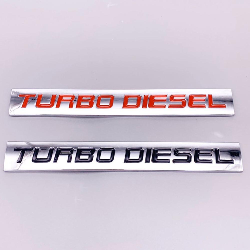 Автомобильная наклейка Turbo Diesel, эмблема, значок, наклейки, стиль задней передней части