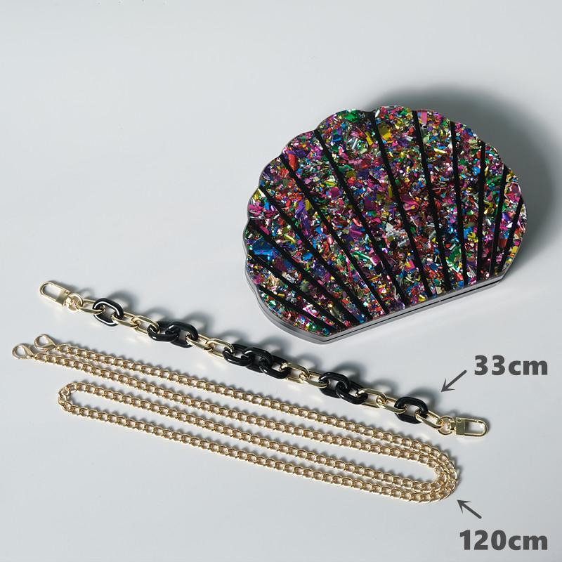 Новые модные сумки, модная женская сумка, красная акриловая сумка с блестками, роскошная свадебная вечерняя сумка, женский роскошный кошелек-клатч в форме ракушки